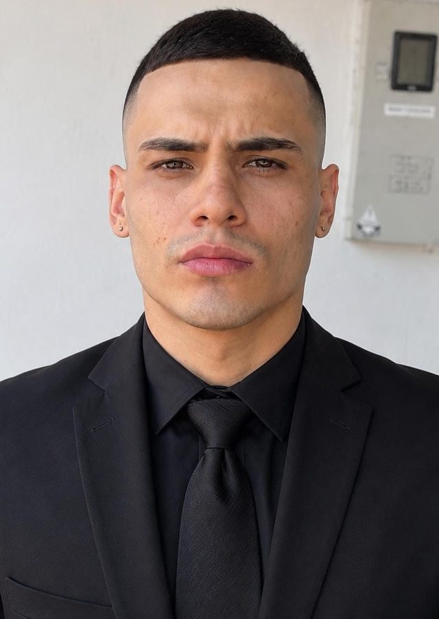 Retrato de Kevin Giovanny Acosta, Secretario de la Junta Directiva de Producciones Camaleón
